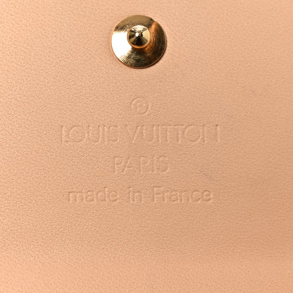 Louis Vuitton Monogram Multicolor Porte-Monnaie Plat Coin Purse White 6 of 6
