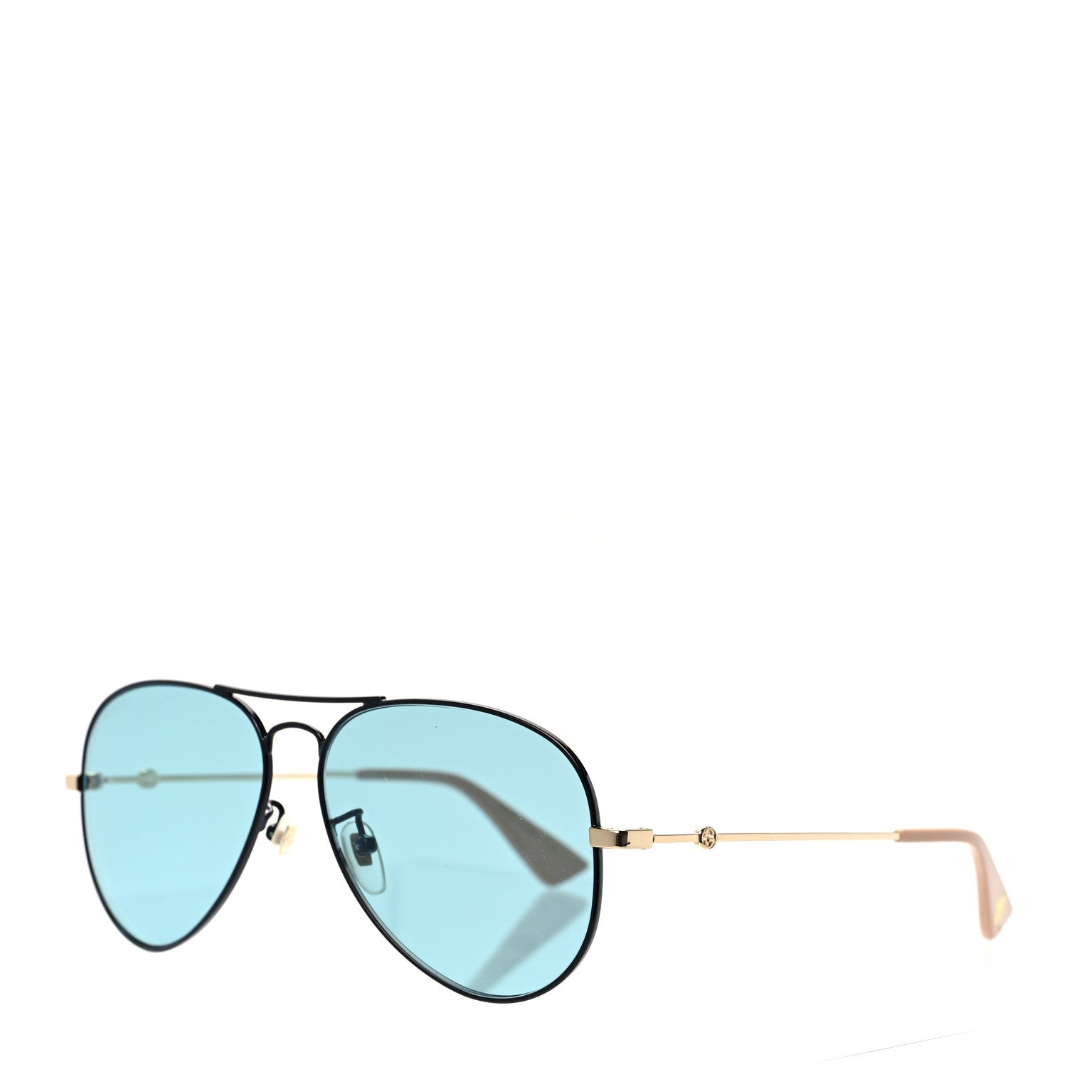 Gucci Aviator Sunglasses GG0515S Gold 1 of 6