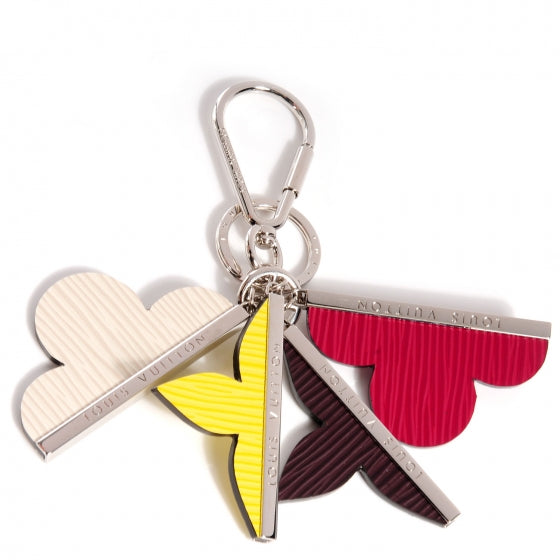 Wily Epi Bag Charm Key Holder Fuchsia