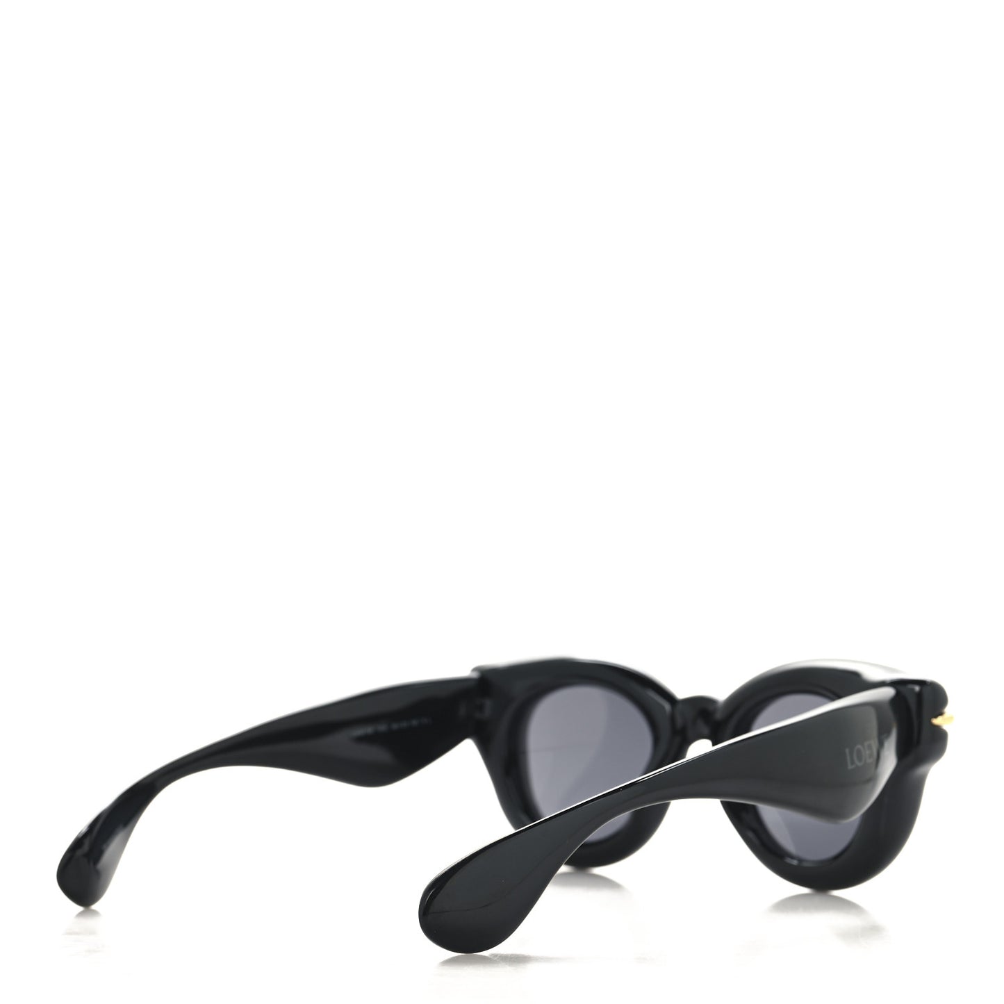 Acetate Inflated Pantos 46MM Sunglasses Black