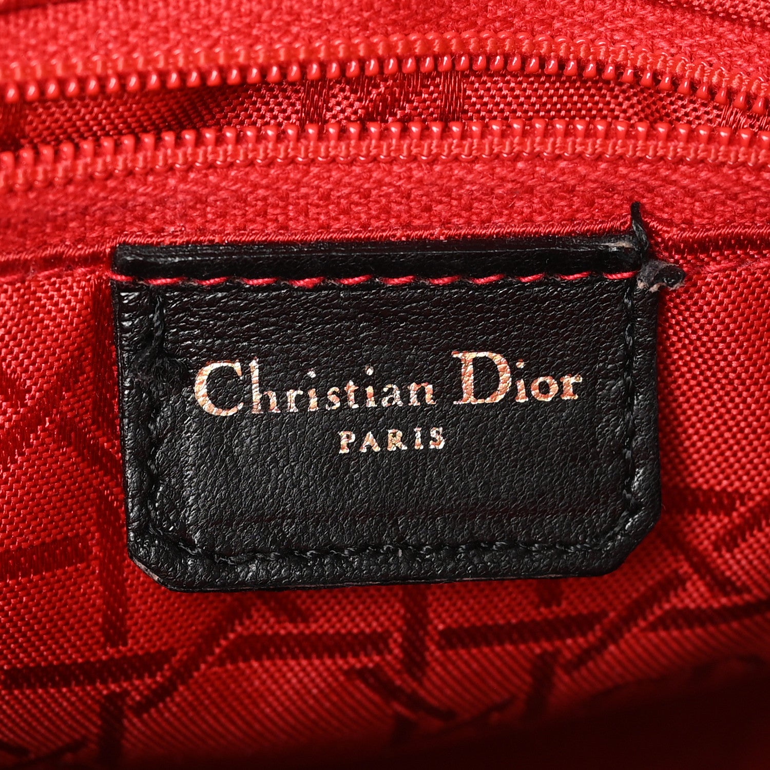 Christian Dior Patent Cannage Medium Lady Dior Black 6 of 7