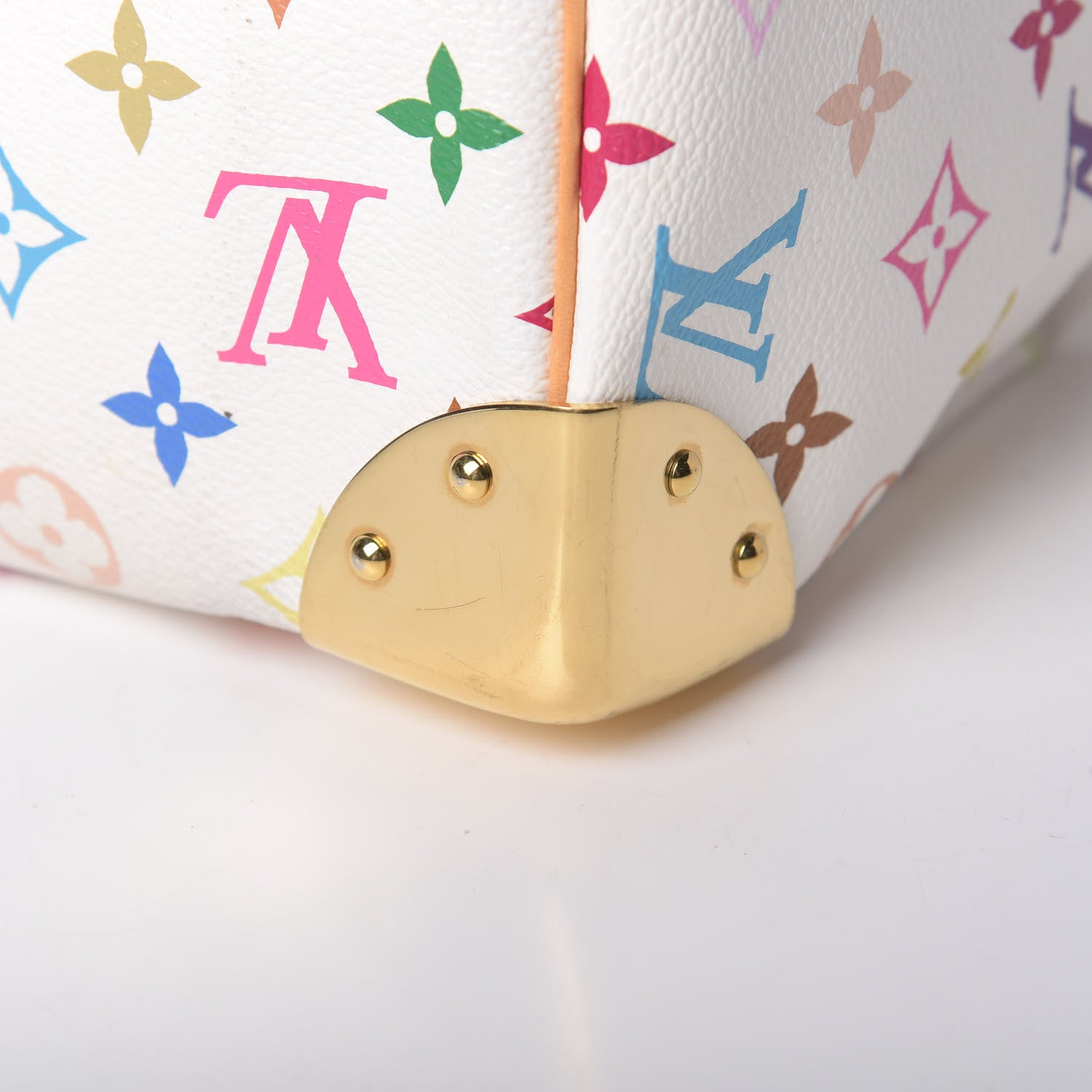 Louis Vuitton Monogram Multicolor Speedy 30 White 12 of 14