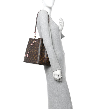 Louis Vuitton Monogram Neonoe MM Rose Poudre 2 of 9