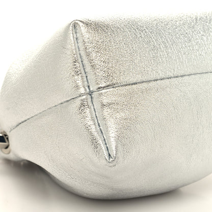 Jimmy Choo Metallic Nappa Micro Bon Bon Bag Silver 8 of 9