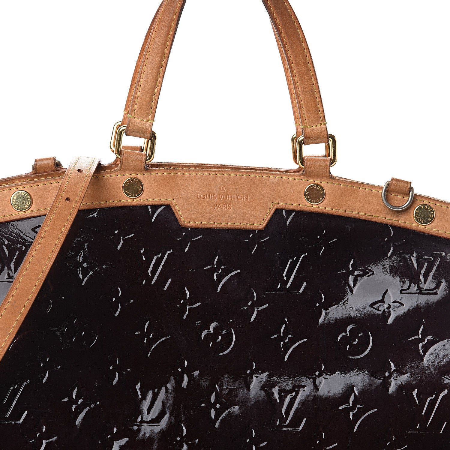 Louis Vuitton Vernis Brea GM Amarante 6 of 8