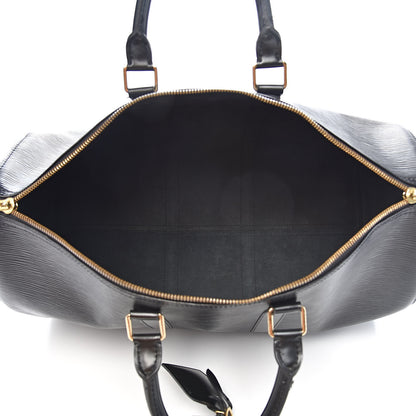Louis Vuitton Epi Keepall 45 Black 5 of 15