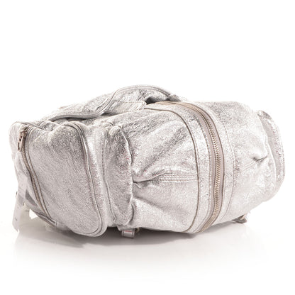 Alexander Wang Rhodium Foil Marti Backpack Silver 4 of 7