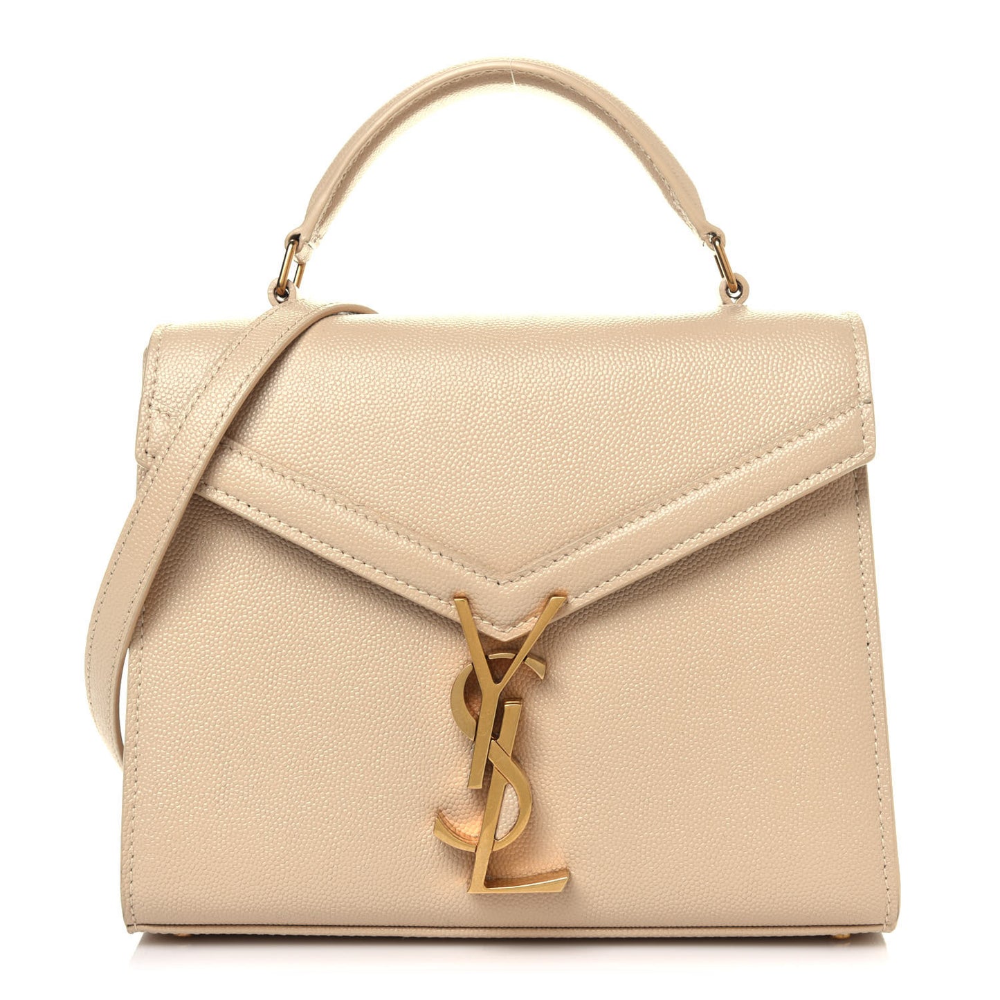 Grain de Poudre Mini Classic Monogram Cassandra Top Handle Beige