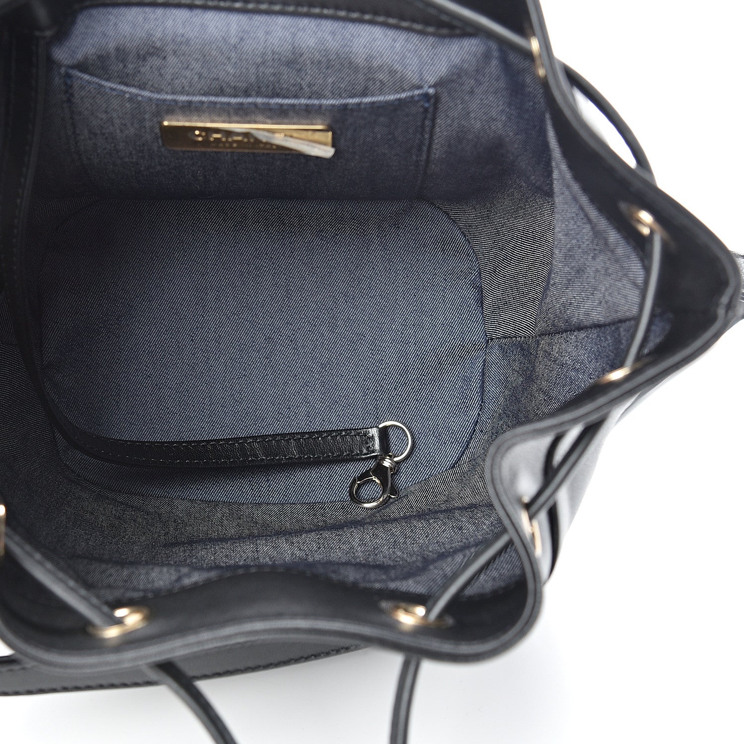 Chanel Lambskin CC Mania Backpack Black 4 of 11