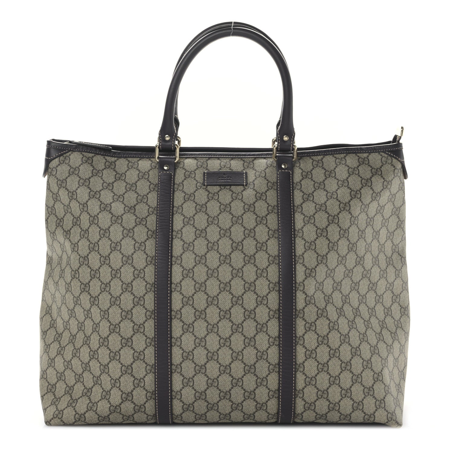 Gucci GG Plus Monogram Medium Joy Tote Dark Brown 1 of 9