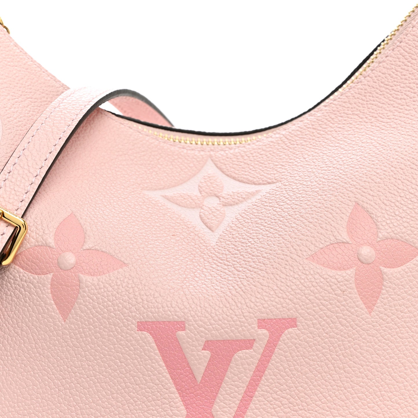 Empreinte Monogram Giant By The Pool Marshmallow Hobo PM Bouton De Rose