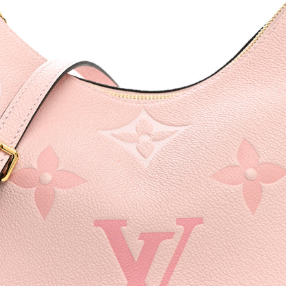 Louis Vuitton Empreinte Monogram Giant By The Pool Marshmallow Hobo PM Bouton De Rose 6 of 8