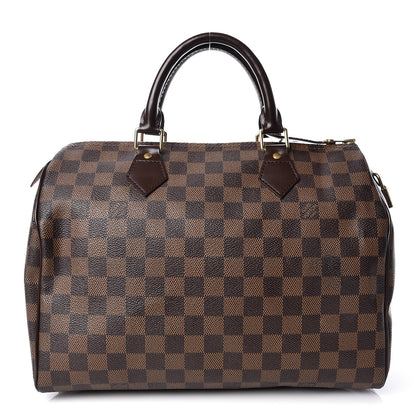 Louis Vuitton Damier Ebene Speedy 30 1 of 10