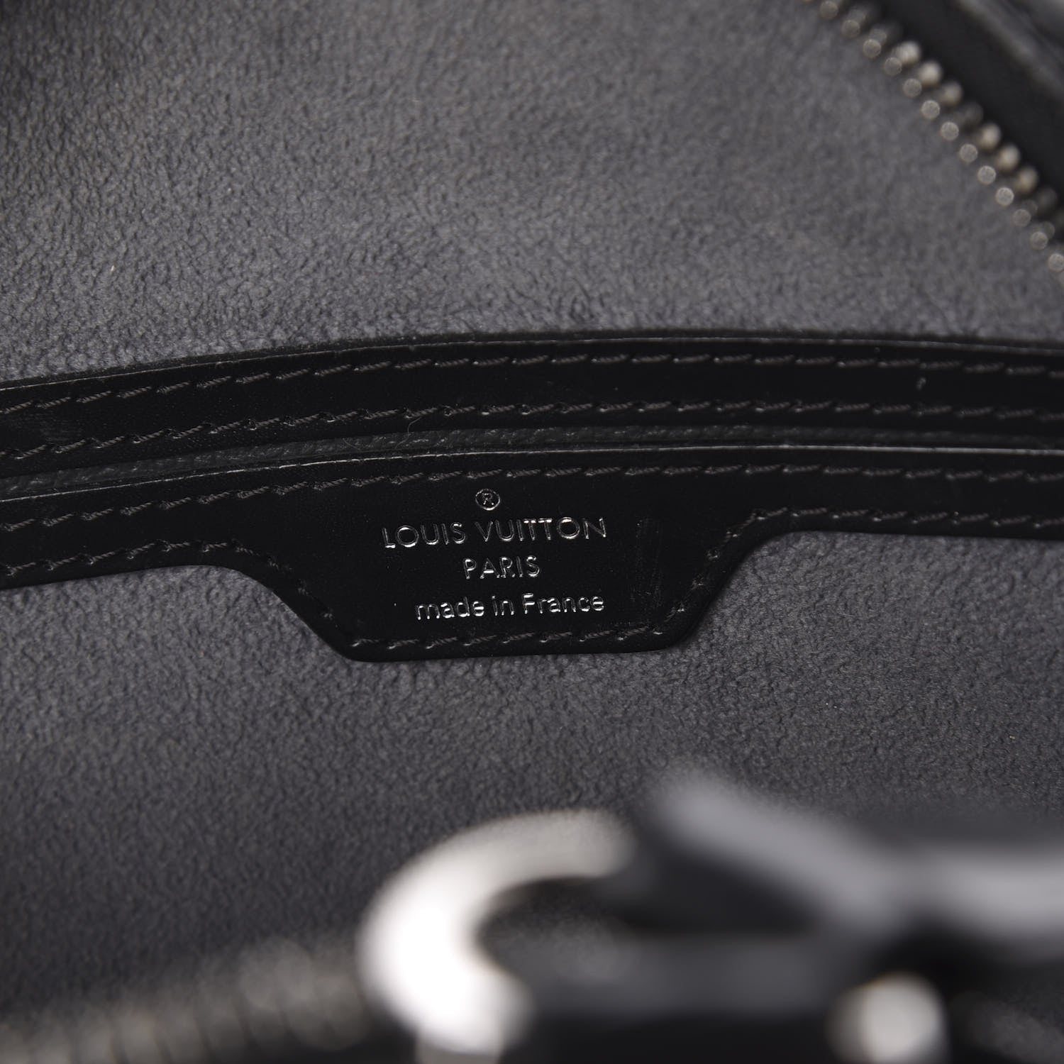 Louis Vuitton Epi Mabillon Backpack Black 7 of 9