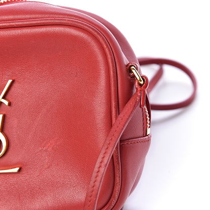 Saint Laurent Nappa Monogram Blogger Bag New Red 10 of 10