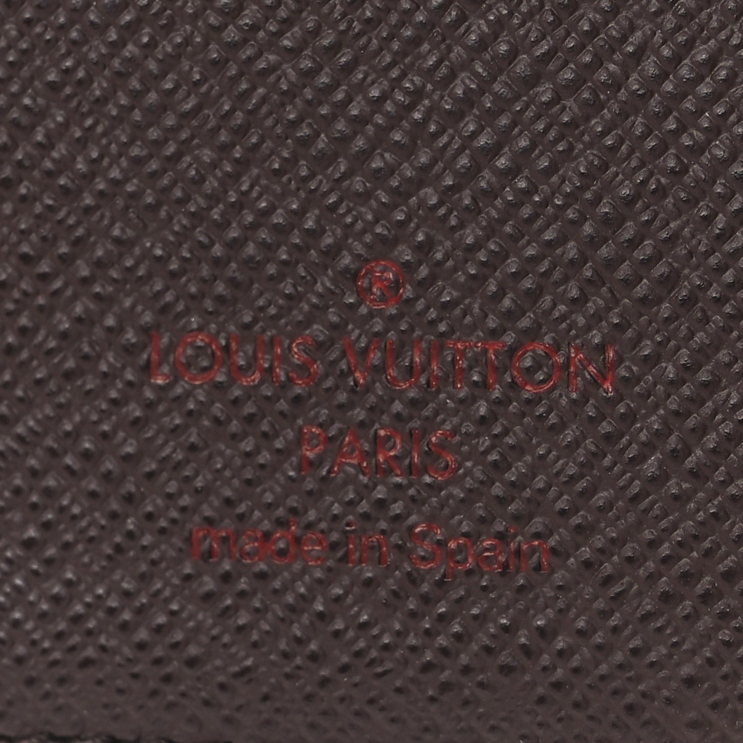 Damier Ebene Small Ring Agenda Cover