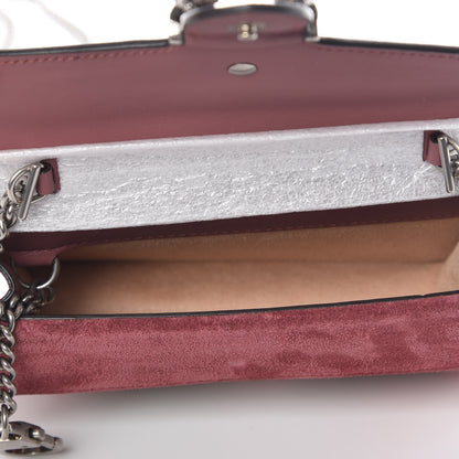 Gucci GG Supreme Monogram Blooms Super Mini Dionysus Shoulder Bag Beige Multicolor Dry Rose 5 of 9