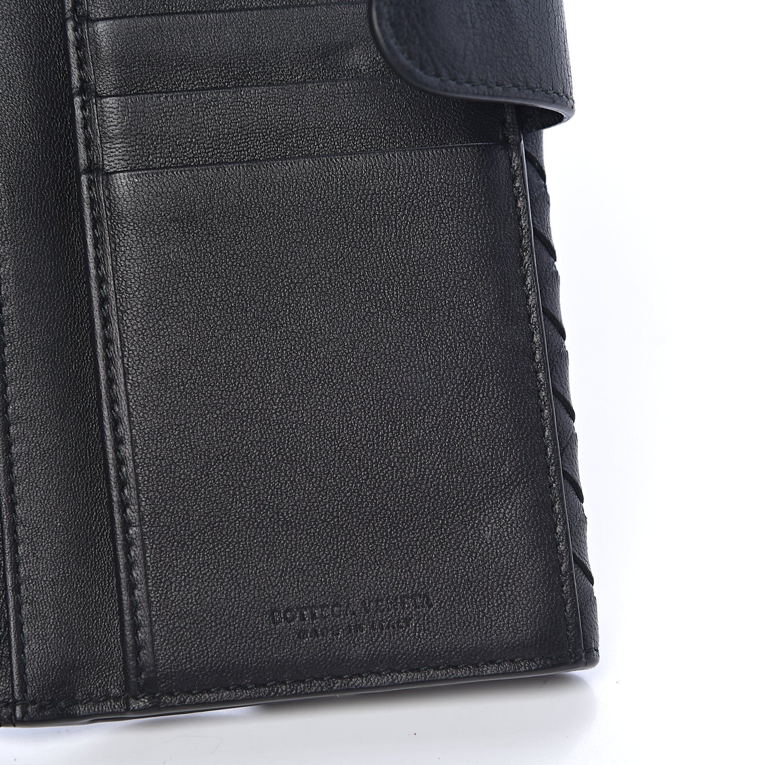 Bottega Veneta Nappa Intrecciato Continental Wallet Black 6 of 9