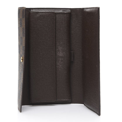 Louis Vuitton Damier Ebene Porte Tresor International Wallet 4 of 5