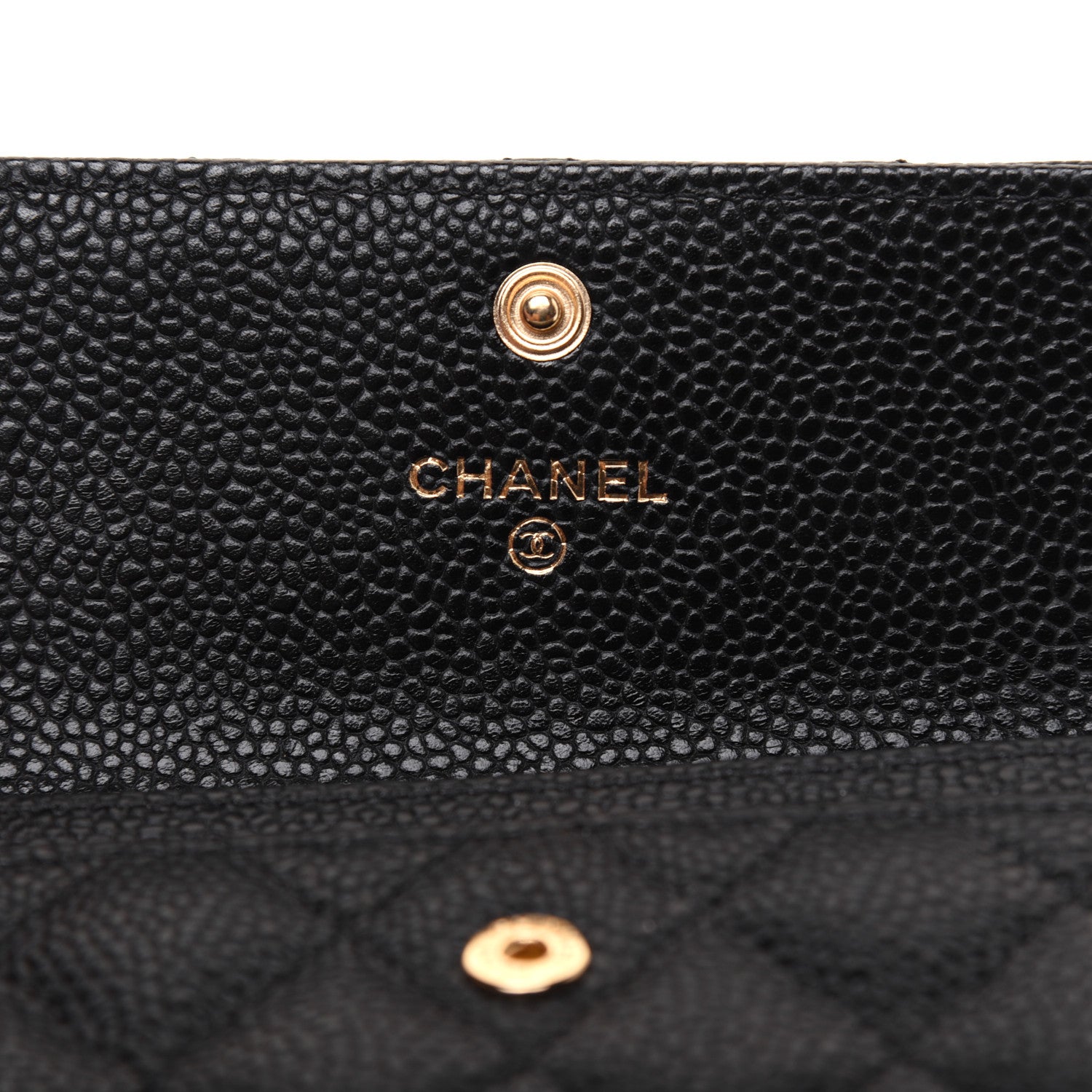 Chanel Caviar Quilted Flap Card Holder Black 8 of 11