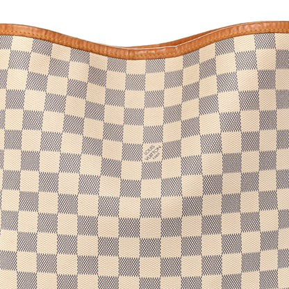Louis Vuitton Damier Azur Delightful MM Rose Ballerine 8 of 14