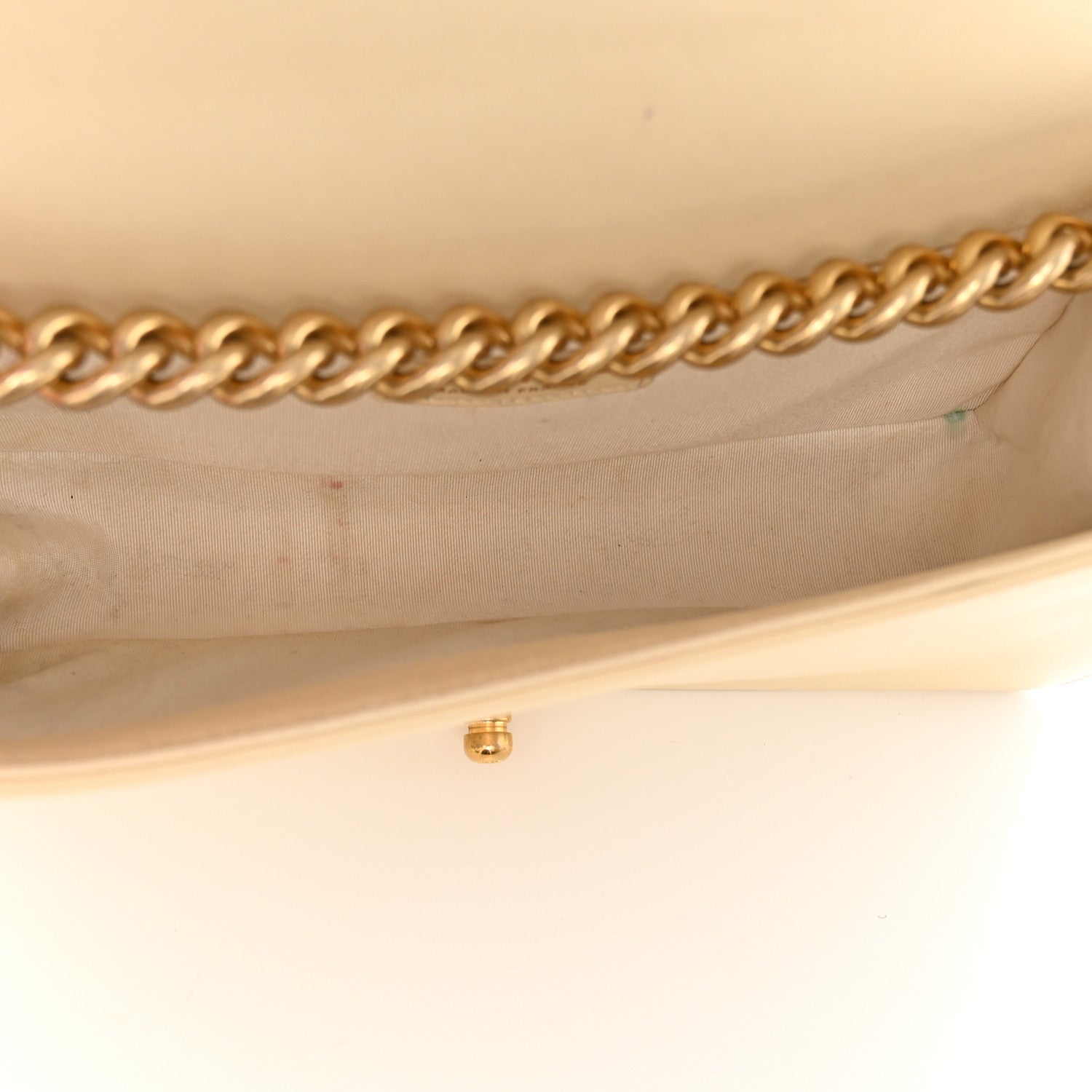 Chanel Lambskin Quilted Medium Boy Flap Light Beige 5 of 29