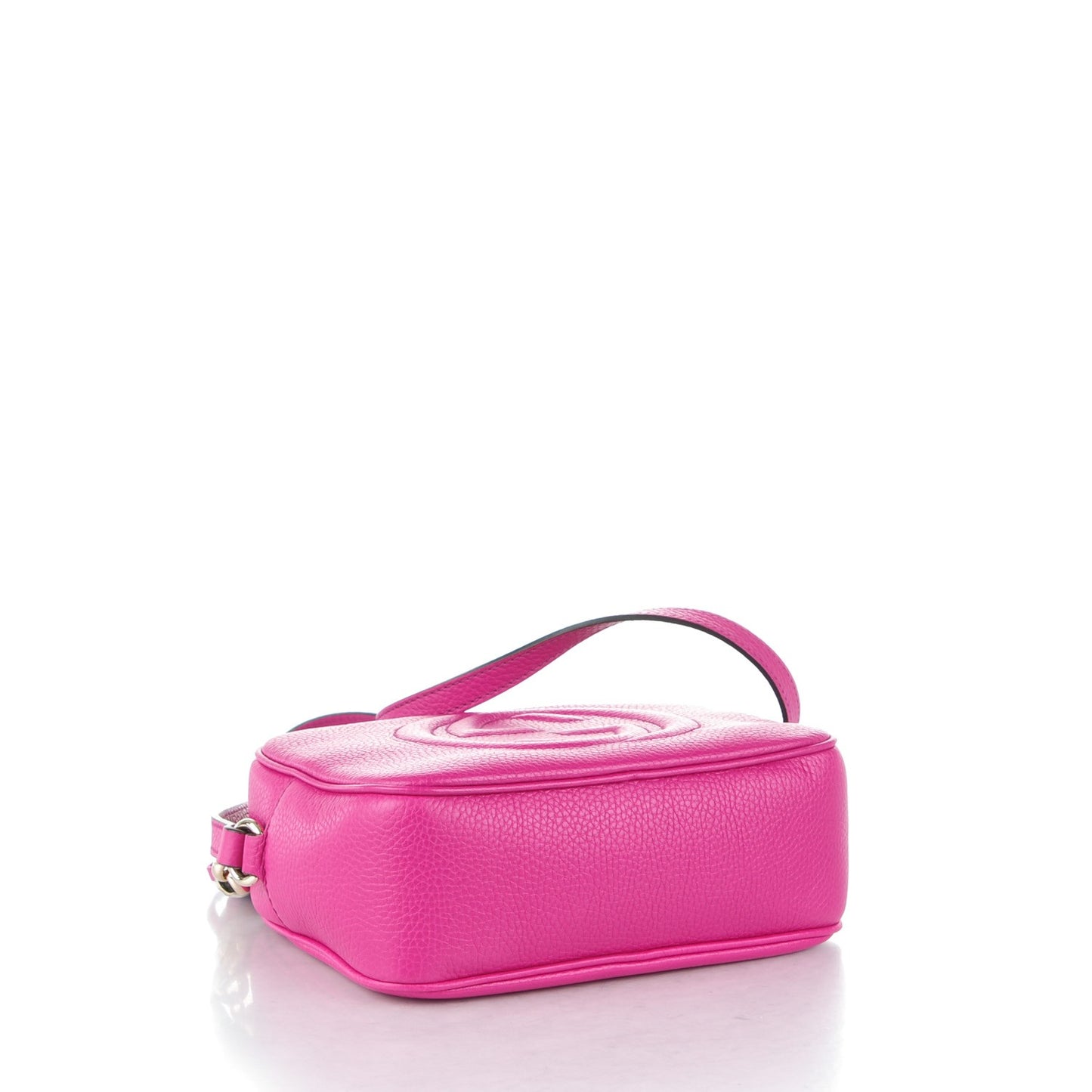 Cellarius Calfskin Small Soho Disco Bag Bright Bouganville