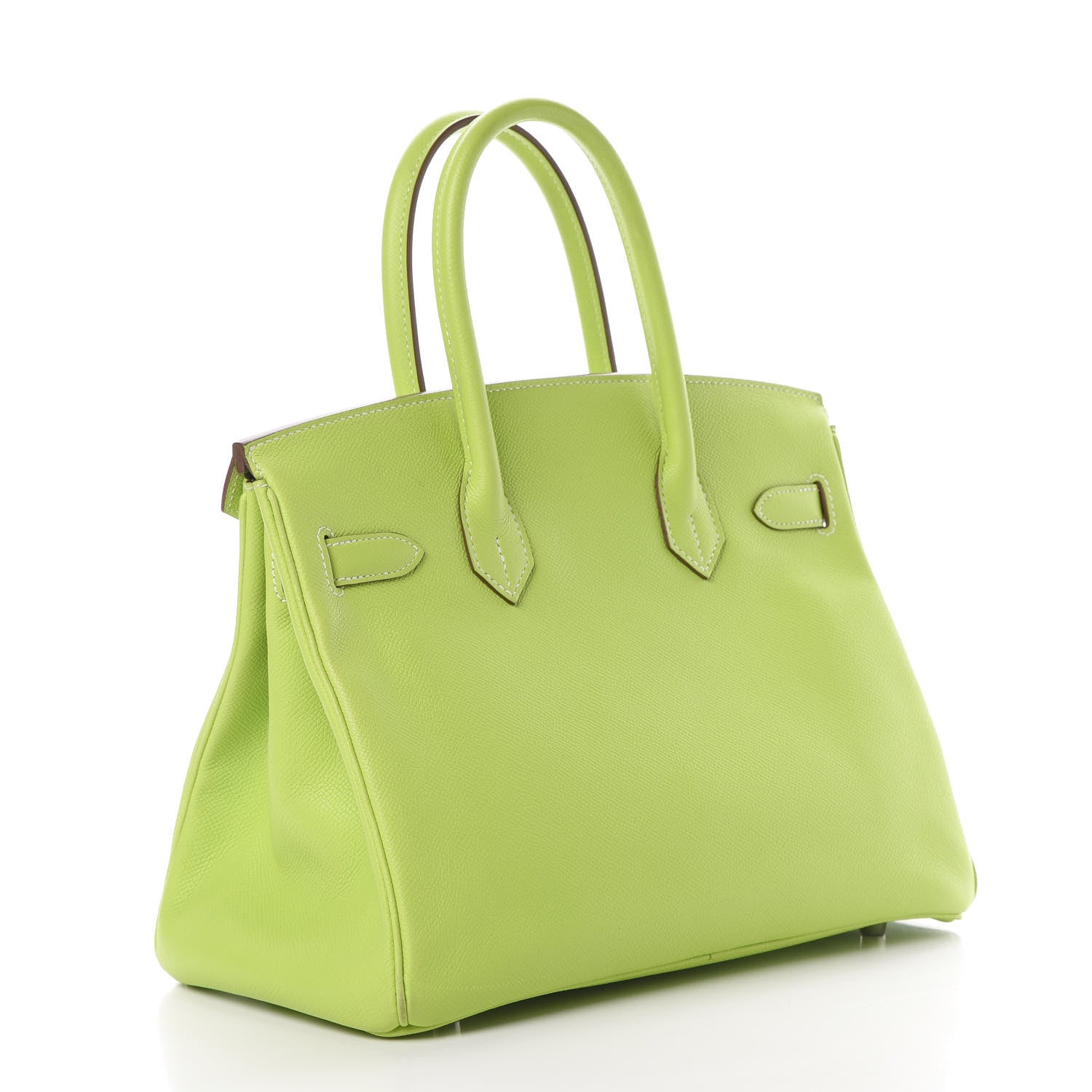Hermes Epsom Candy Birkin 30 Kiwi Lichen 3 of 38