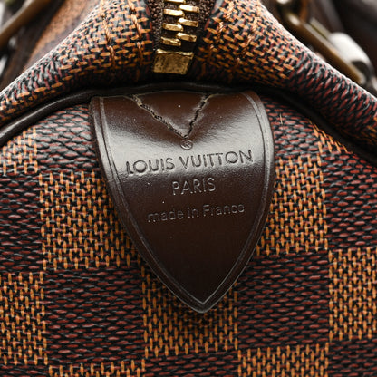 Louis Vuitton Damier Ebene Speedy 25 6 of 10