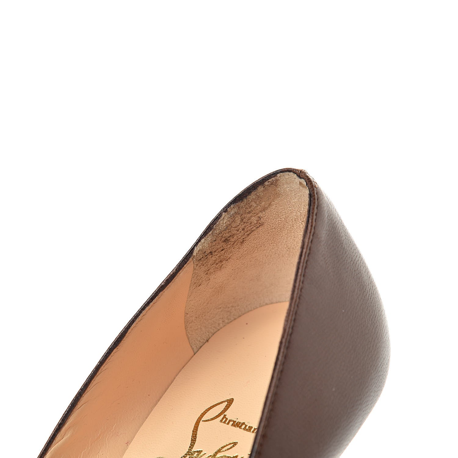 Christian Louboutin Kid Simple 70 Pumps 36.5 Brown 12 of 16