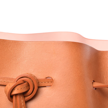 Mansur Gavriel Vegetable Tanned Calfskin Bucket Bag Cammello Rosa 8 of 11