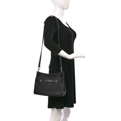Hermes Taurillon Clemence Jypsiere 28 Black 2 of 9