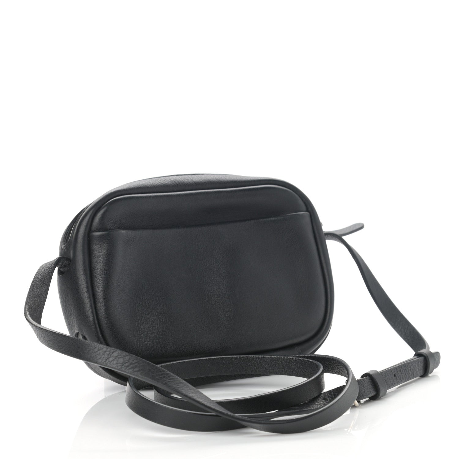 Balenciaga Calfskin Logo XS Everyday Camera Bag Black 3 of 11