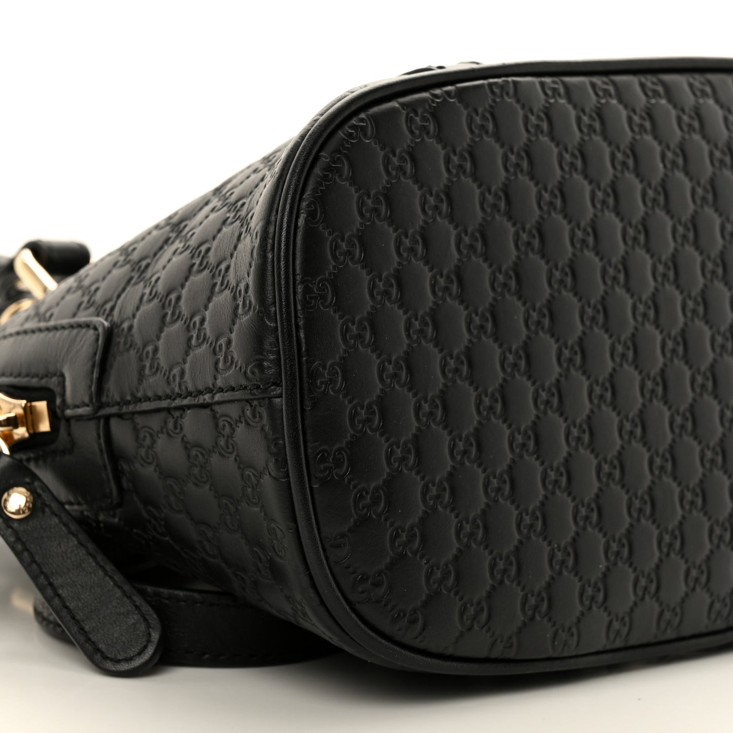 Microguccissima Mini Dome Bag Black