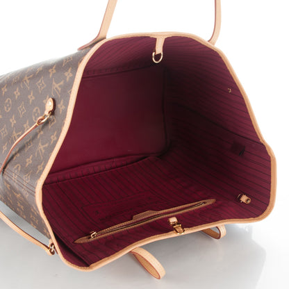 Louis Vuitton Monogram Neo Neverfull GM Fuchsia 6 of 9