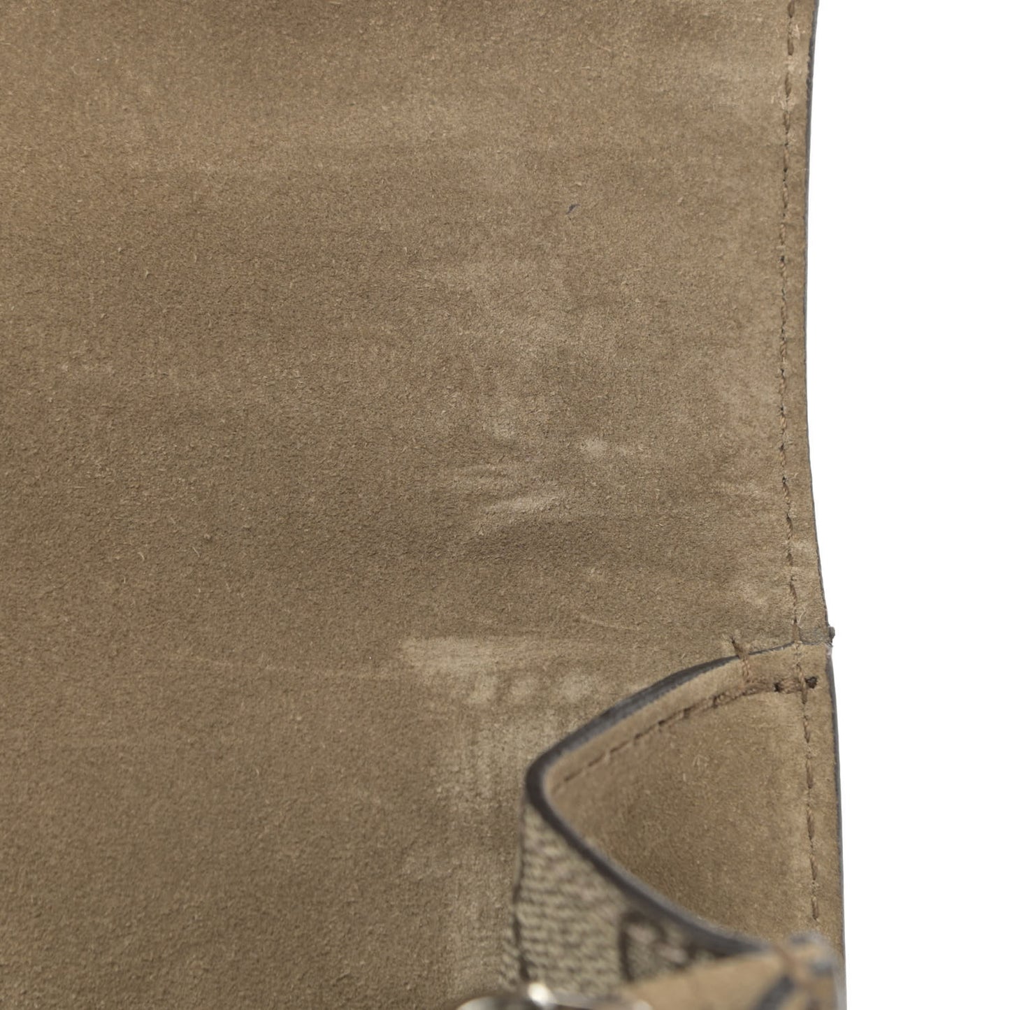 GG Supreme Monogram Lightning Embroidered Medium Dionysus Shoulder Bag Beige