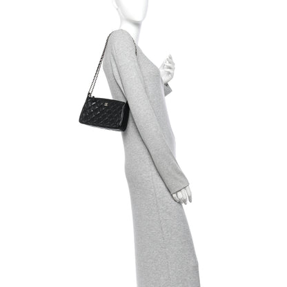 Chanel Caviar Quilted Purse With Chain Black 2 of 11