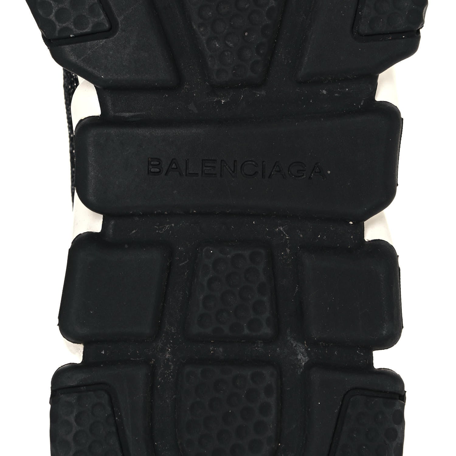 Balenciaga Knit Metal Womens Speed Sneakers 38 Black Gold 6 of 7