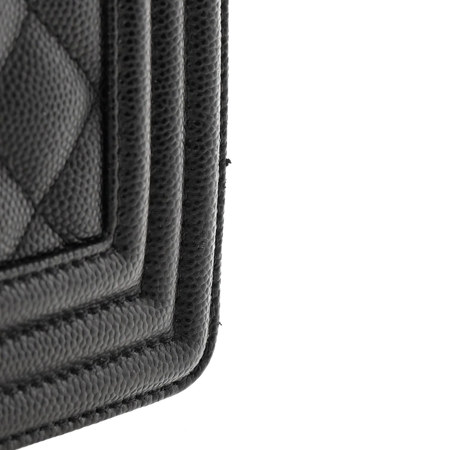 Chanel Caviar Quilted Large Boy Flap Black 13 of 14