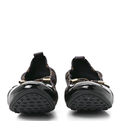 Louis Vuitton Monogram Flirty Ballerina Flats 42 Black 2 of 8