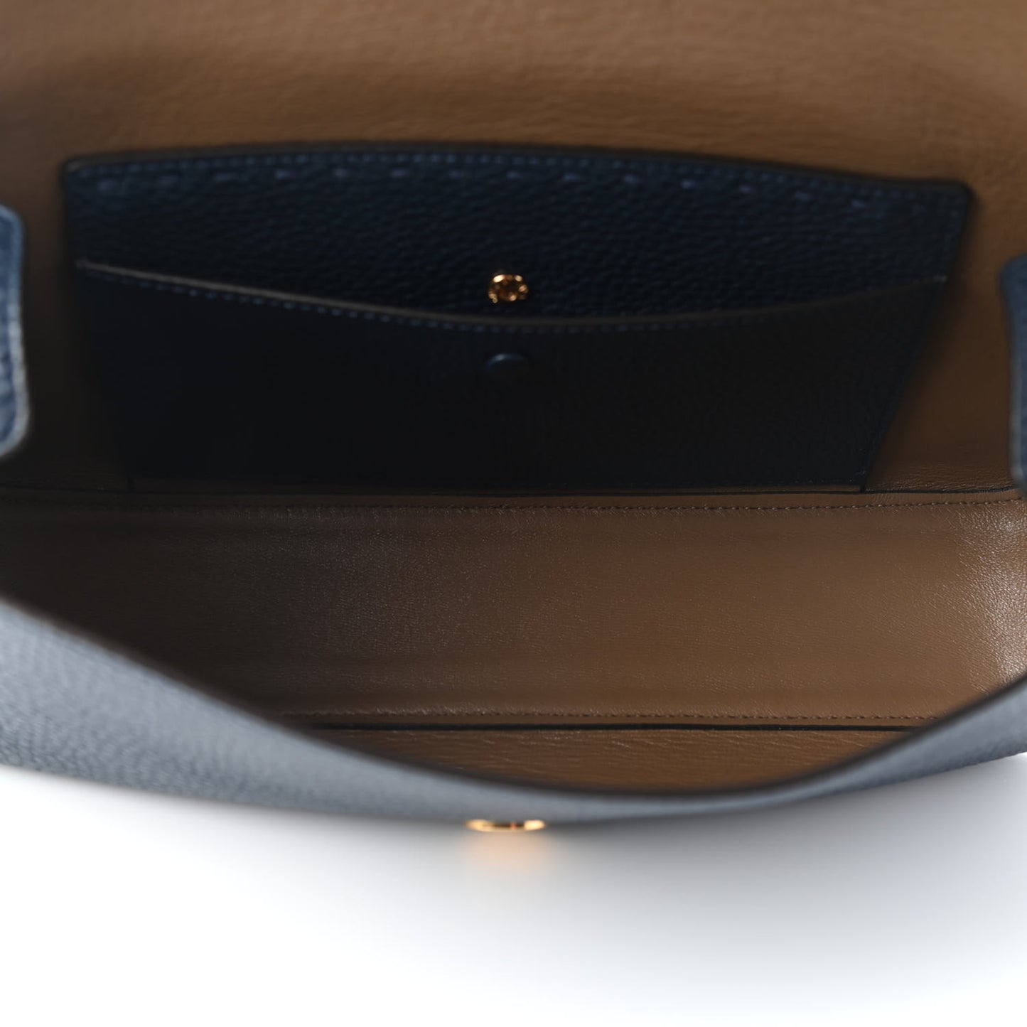 Cuoio Romano Selleria Baguette Dark Blue