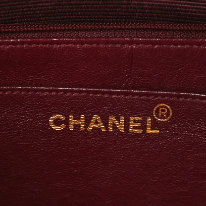 Chanel Lambskin Quilted XL Jumbo Single Flap Black 7 of 11