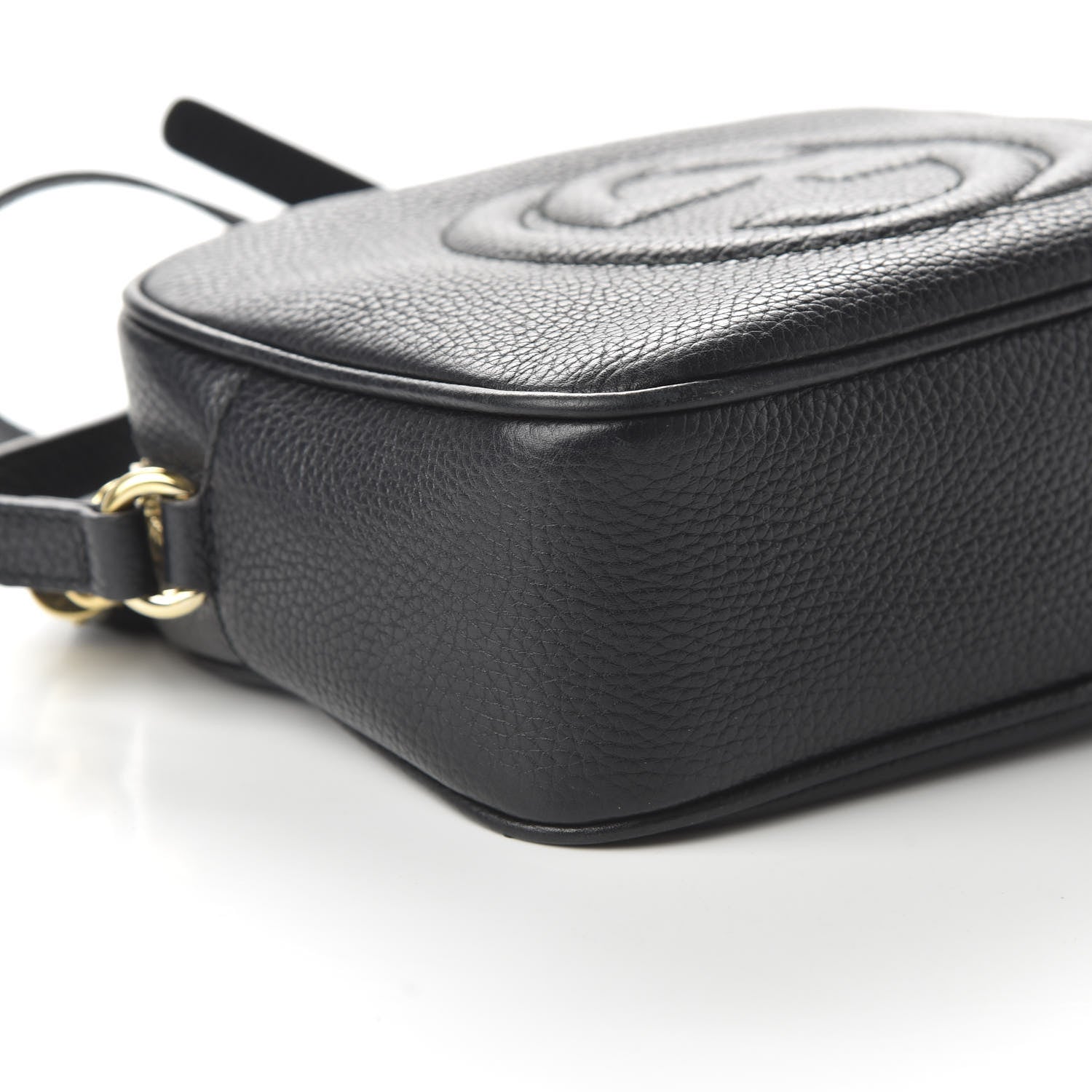 Gucci Pebbled Calfskin Small Soho Disco Bag Black 6 of 10