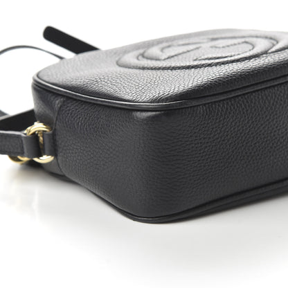 Gucci Pebbled Calfskin Small Soho Disco Bag Black 6 of 10