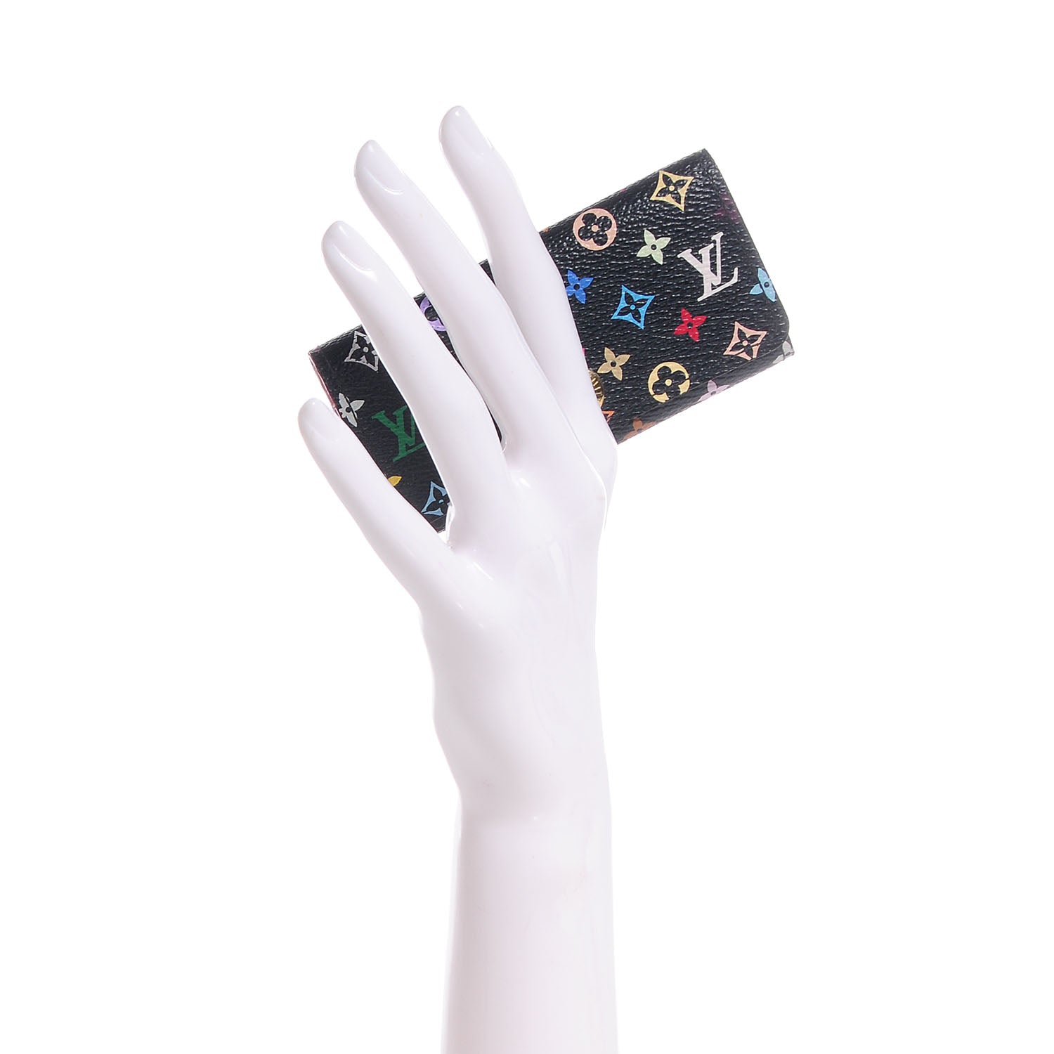 Louis Vuitton Monogram Multicolor Multicles 4 Key Holder Violet 2 of 7