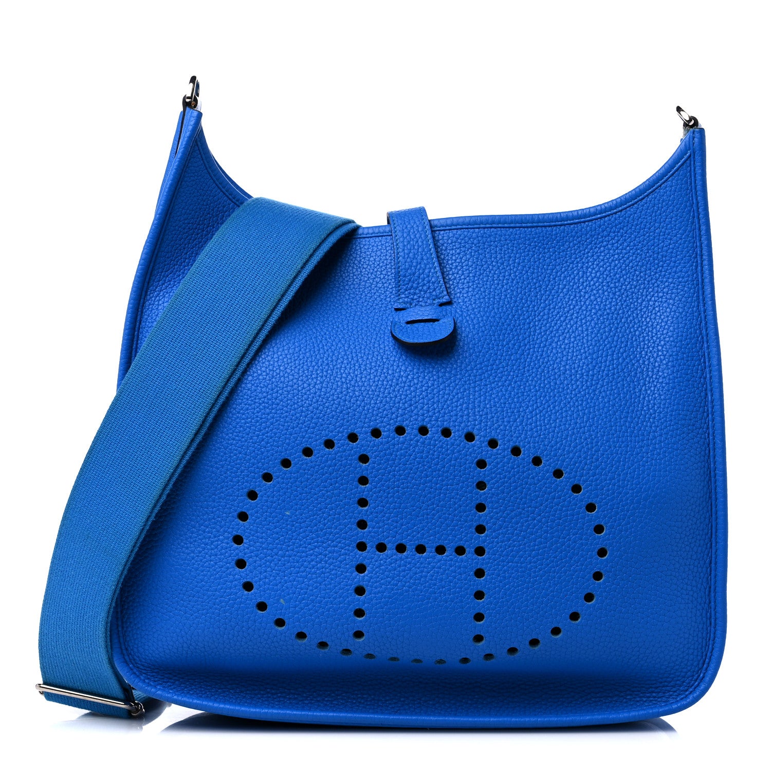 Hermes Taurillon Clemence Evelyne III GM Bleu Hydra 1 of 20