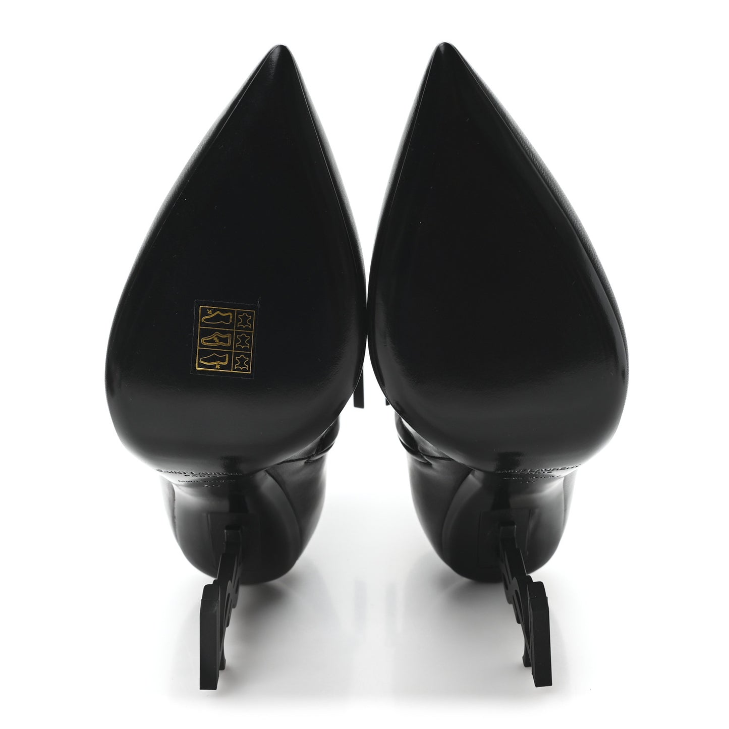 Calfskin Opyum Ankle Boots 40 Black