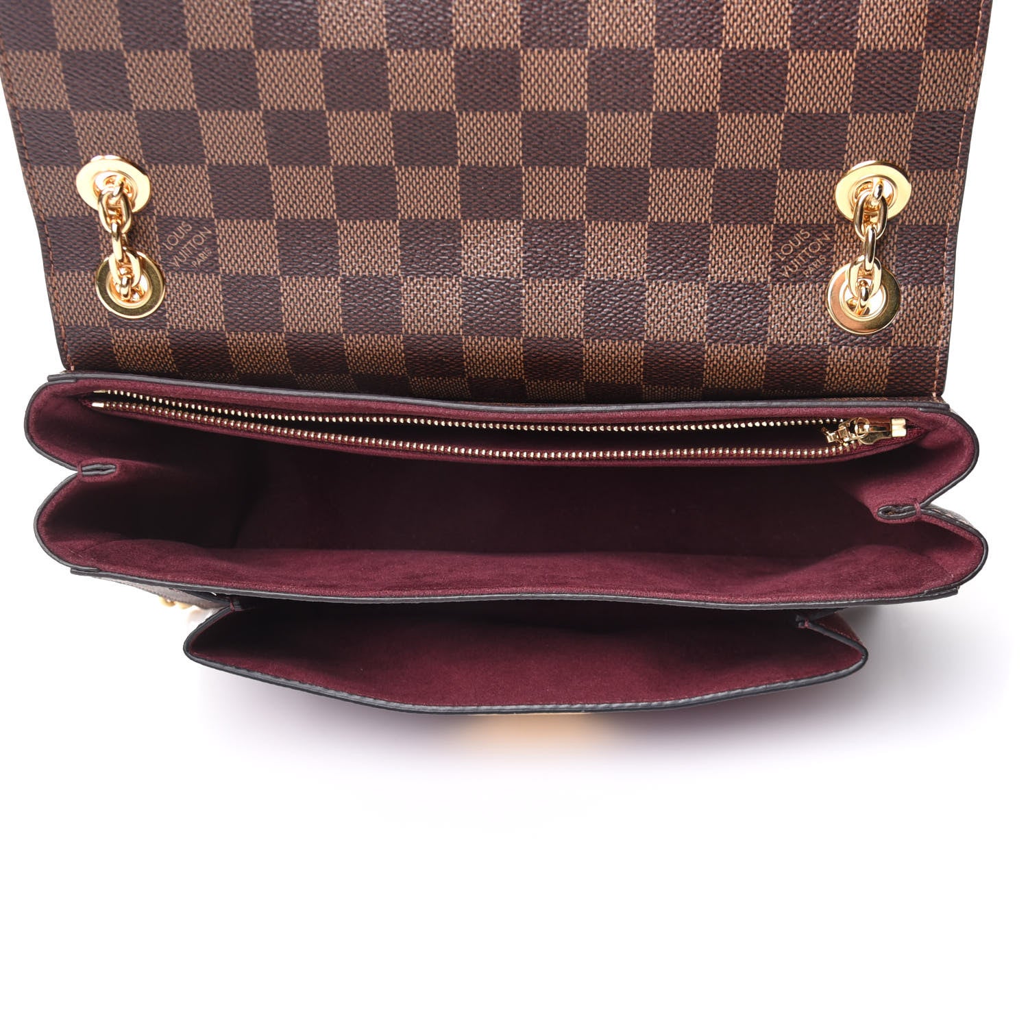 Louis Vuitton Damier Ebene Vavin PM Bordeaux 5 of 10