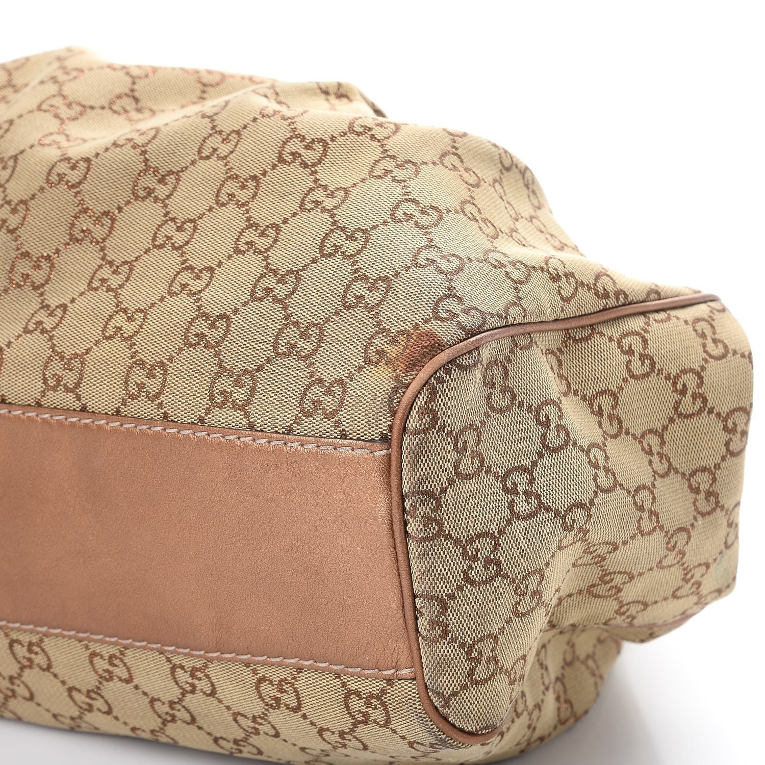 Gucci Monogram Medium Sukey Tote Bronze 12 of 13