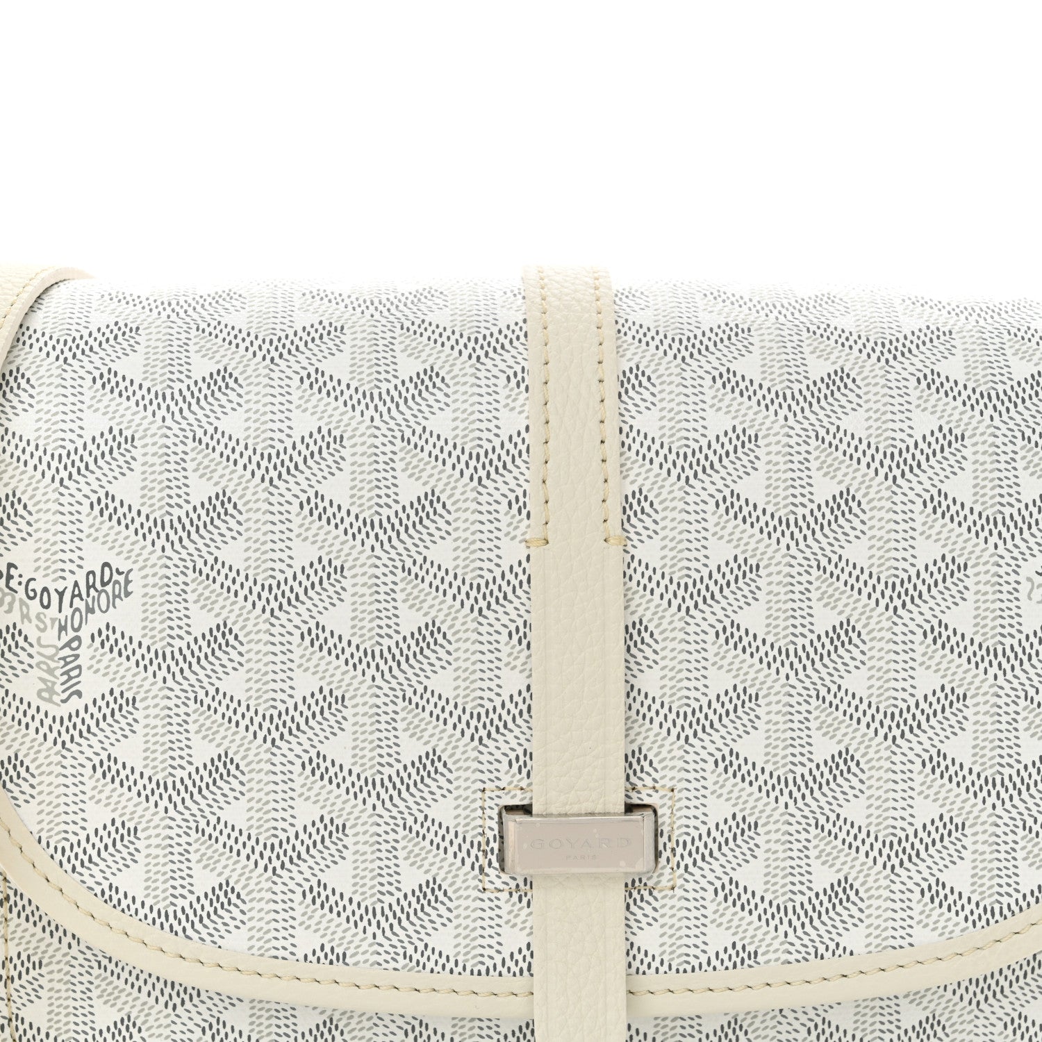 Goyard Goyardine Belvedere II PM Messenger Bag White 7 of 10